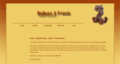 Desktop Screenshot of blubears.de